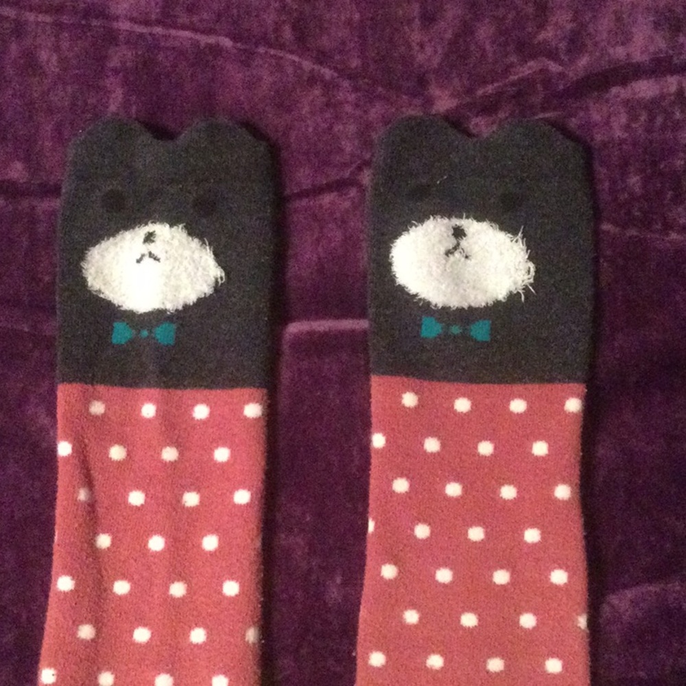 Bear socks/leg warmers